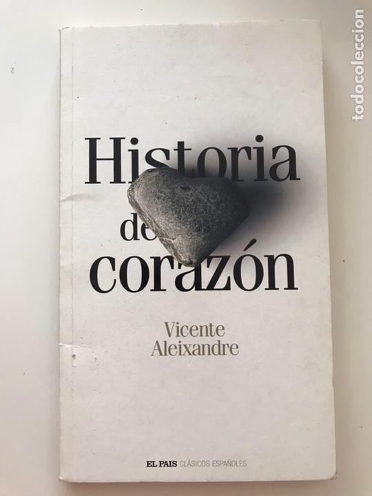 Libros de segunda mano: Historia de coraz&oacute;n - Vicente Aleixandre - Foto 1