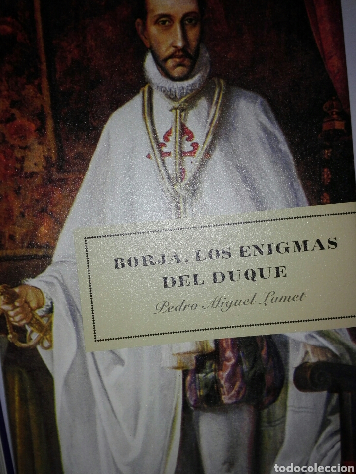 Libros de segunda mano: Borja, los enigmas del duque. - Foto 1