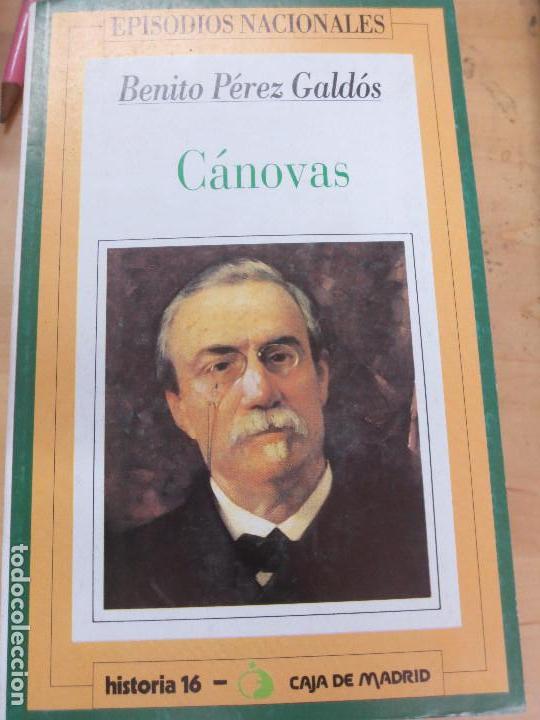 Libros de segunda mano: C&Aacute;NOVAS BENITO P&Eacute;REZ GALD&Oacute;S EDIT HISTORIA 16 A&Ntilde;O 1996