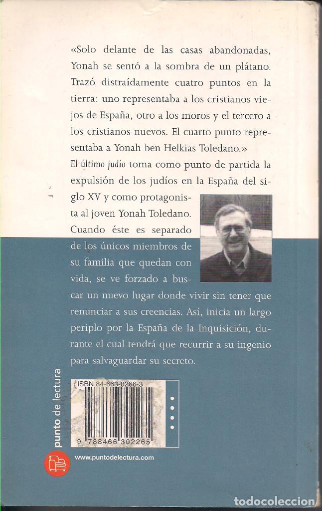 Libros de segunda mano: EL &Uacute;LTIMO JUDIO - NOAH GORDON - Foto 4