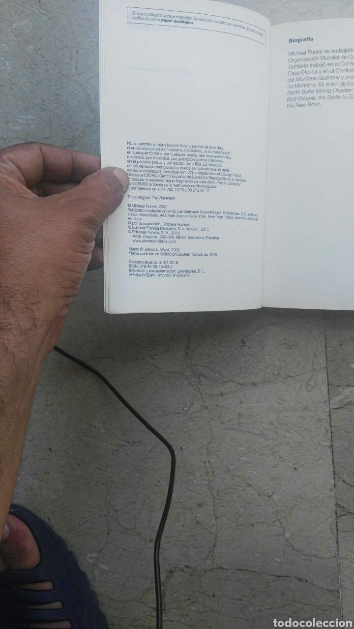 Libros de segunda mano: El renacido - Foto 5