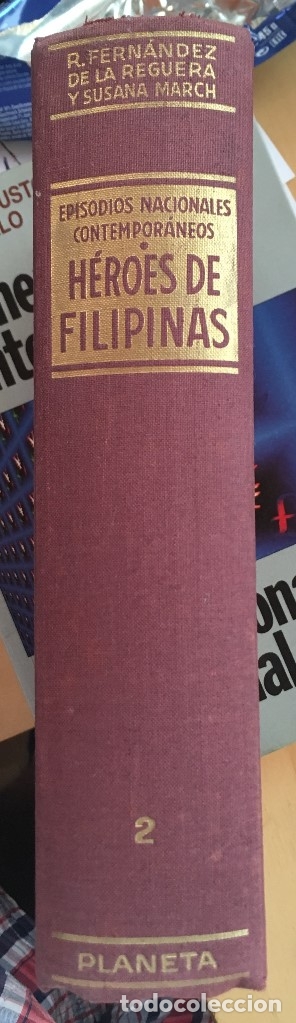Libros de segunda mano: H&Eacute;ROES DE FILIPINAS. - Foto 1