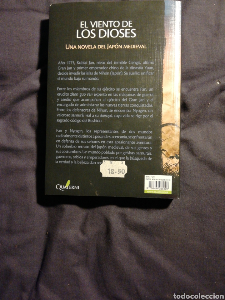 Libros de segunda mano: El viento de los dioses - Foto 2