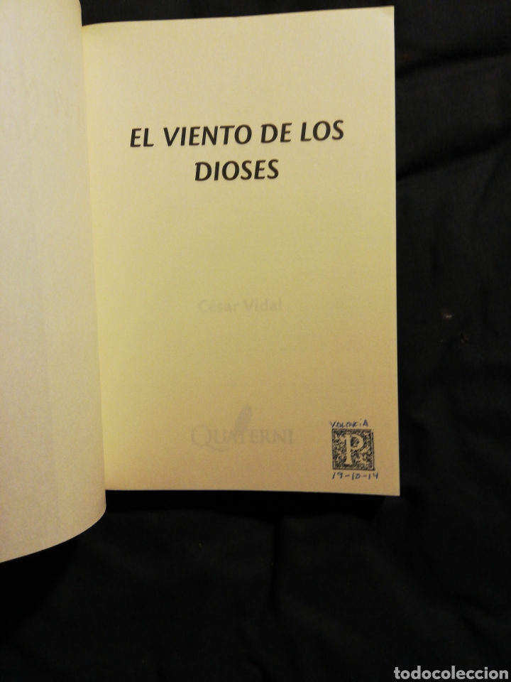 Libros de segunda mano: El viento de los dioses - Foto 4