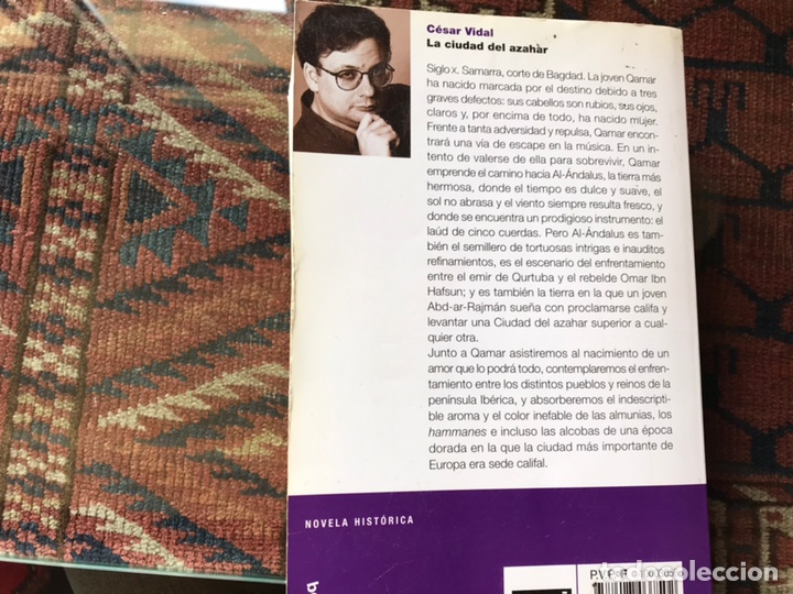 Libros de segunda mano: La ciudad de azahar. C&eacute;sar Vidal. - Foto 2
