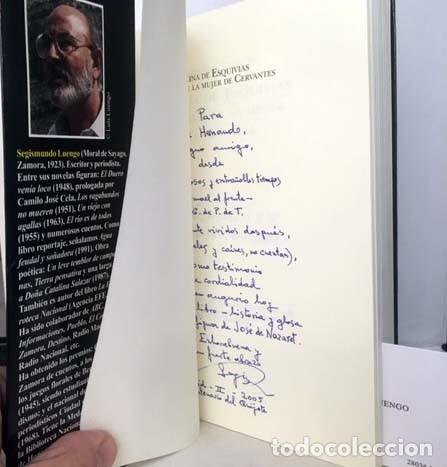 Libros de segunda mano: Catalina de Esquivias (Memorias de la mujer de Cervantes) S. Luengo. Aut&oacute;grafo del autor.