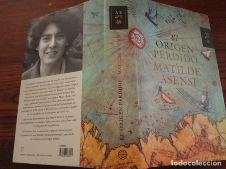 Libros de segunda mano: EL ORIGEN PERDIDO - MATILDE ASENSI. - Foto 2