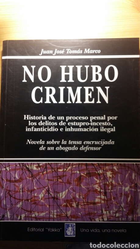 Libros de segunda mano: No hubo Crimen - Foto 1