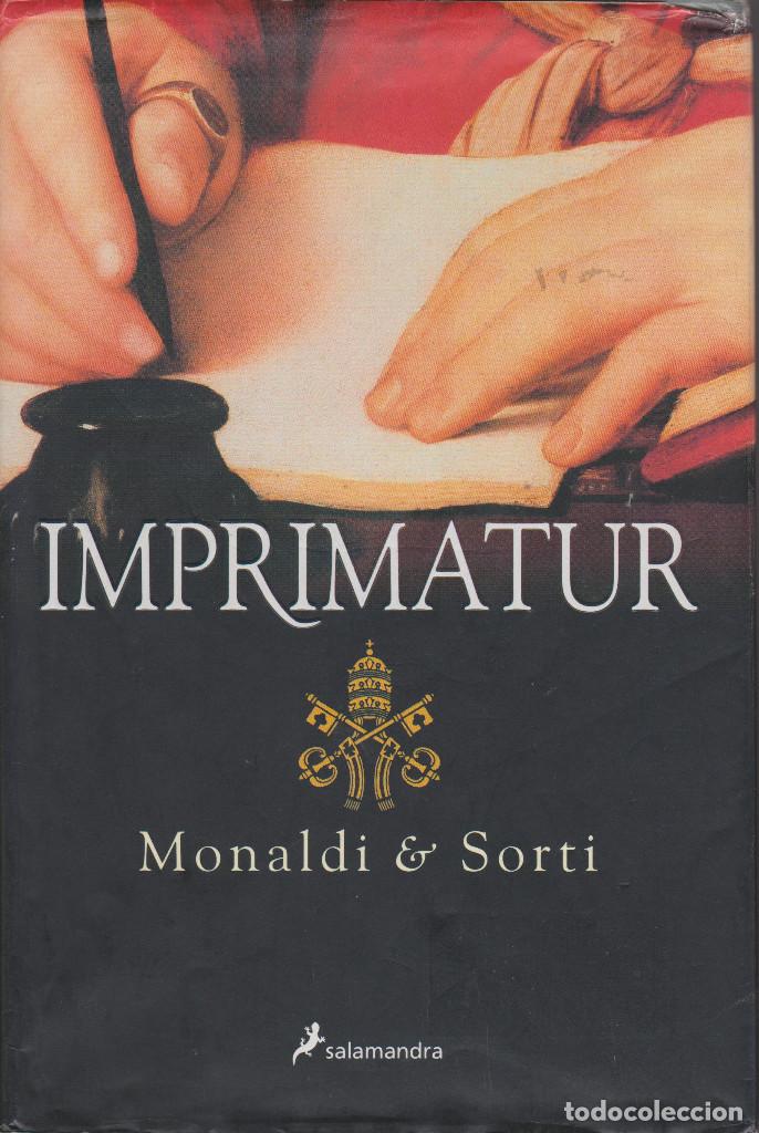 Libros de segunda mano: IMPRIMATUR. MONALDI & SORTI. CONTIENE CD - Foto 1