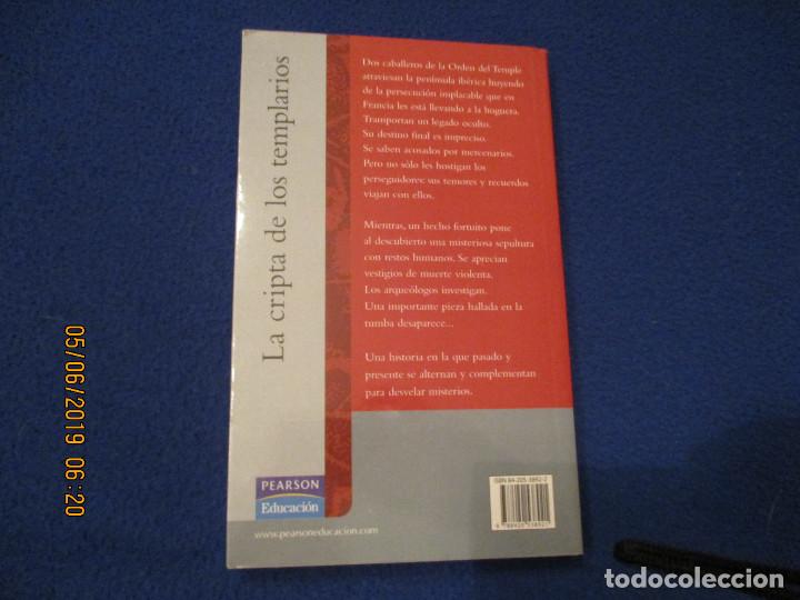 Libros de segunda mano: LA CRIPTA DE LOS TEMPLARIOS Manuel Non&iacute;guez Ed. Pearson Educacion S.A. 2003 - Foto 2