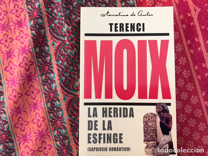 Libros de segunda mano: La herida de la esfinge. Terence Moix - Foto 1