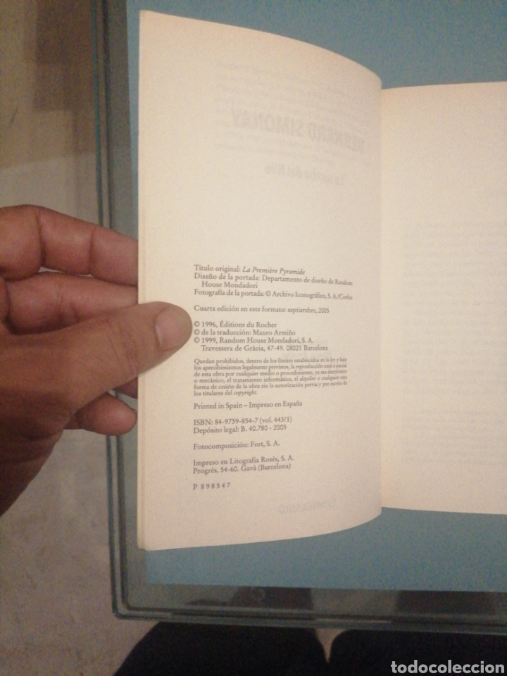 Libros de segunda mano: La tumba del Nilo - Foto 6