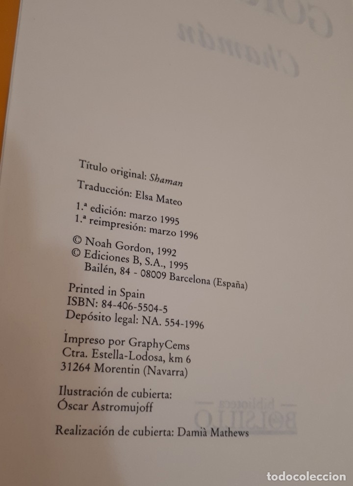 Libros de segunda mano: Cham&aacute;n &ndash;  Noah Gordon - Foto 2