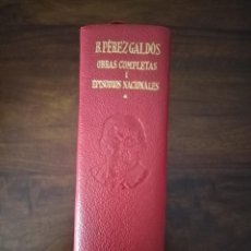 Libros de segunda mano: PÉREZ GALDOS, EPISODIOS NACIONALES. TOMO I, AGUILAR 1966.