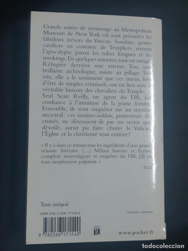Libros de segunda mano: Le dernier templier. libro en franc&eacute;s - Foto 2