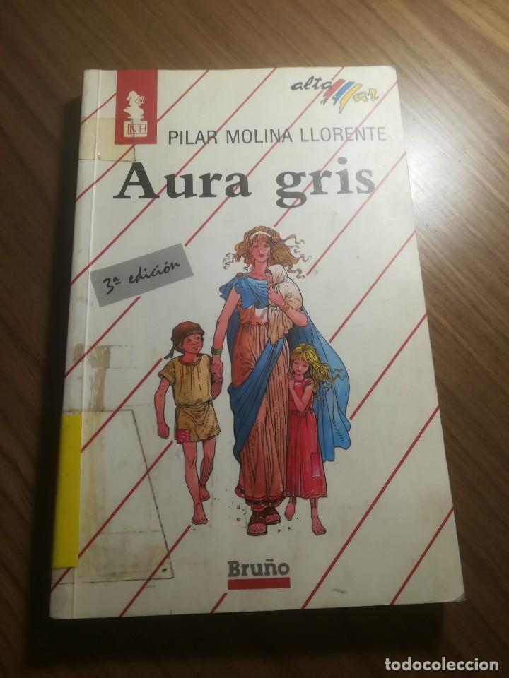 Libri di seconda mano: AURA GRIS PILAR MOLINA LLORENTE ALTA MAR BRU&Ntilde;O 1990 CATEGORIA NOVELA HISTORICA
