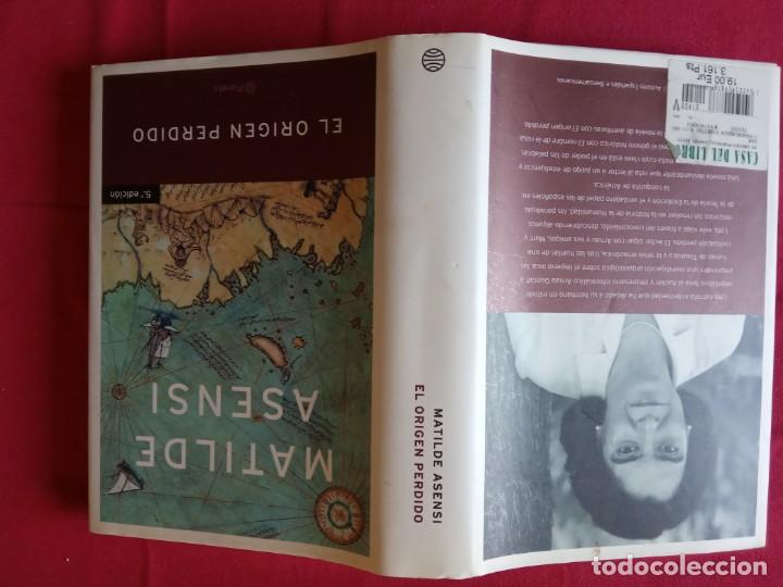 Libros de segunda mano: El origen perdido - Matilde Asensi. - Foto 2