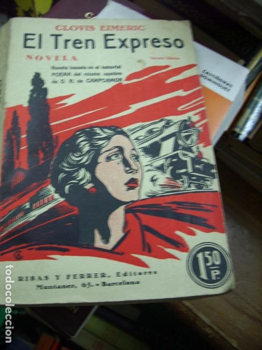 Libros de segunda mano: El tren expreso, Clovis Eimeric. L.36-36 - Foto 1