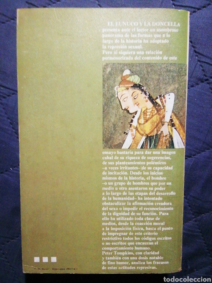 Libros de segunda mano: EL EUNUCO Y LA DONCELLA. PETER TOMPKINS - Foto 2