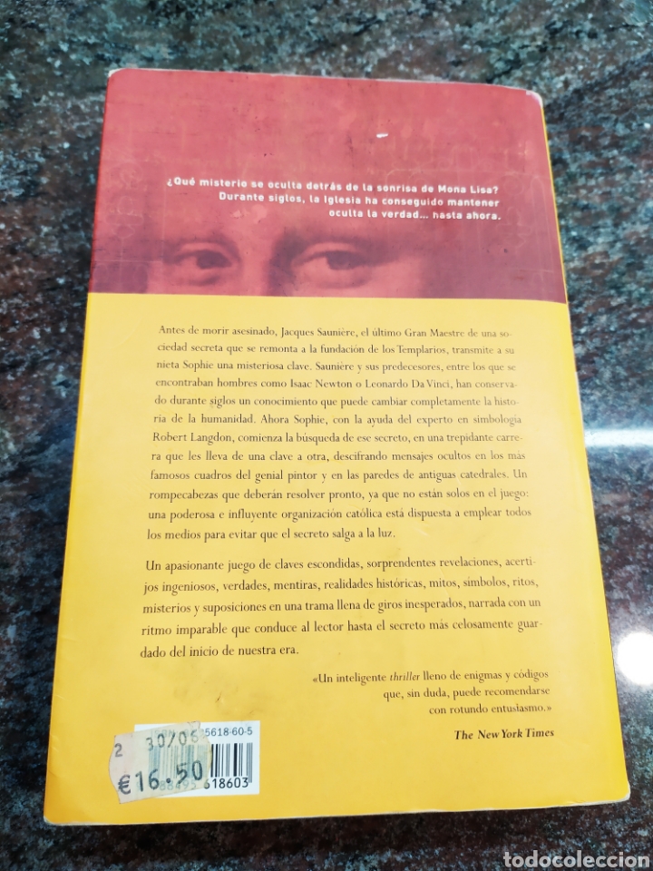 Libros de segunda mano: EL CODIGO DA VINCI - DAN BROWN - UMBRIEL 2004 - Foto 3