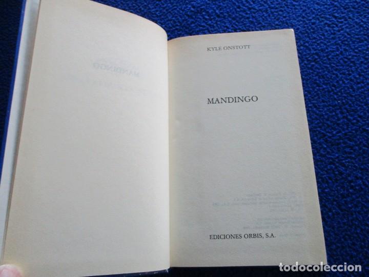 Libros de segunda mano: MANDINGO Ktle Onstott Editorial Orbis 1988 - Foto 2