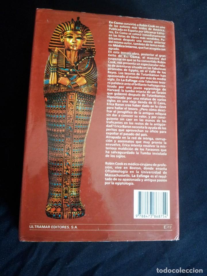 Libros de segunda mano: ROBIN COOK - LA ESFINGE - EDICIONES ULTRAMAR 1995 - Foto 2