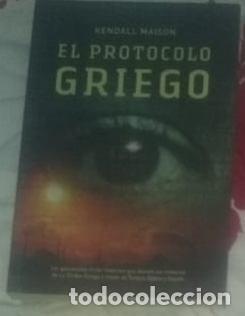 Libros de segunda mano: El protocolo griego, Kendall Maison - Foto 1