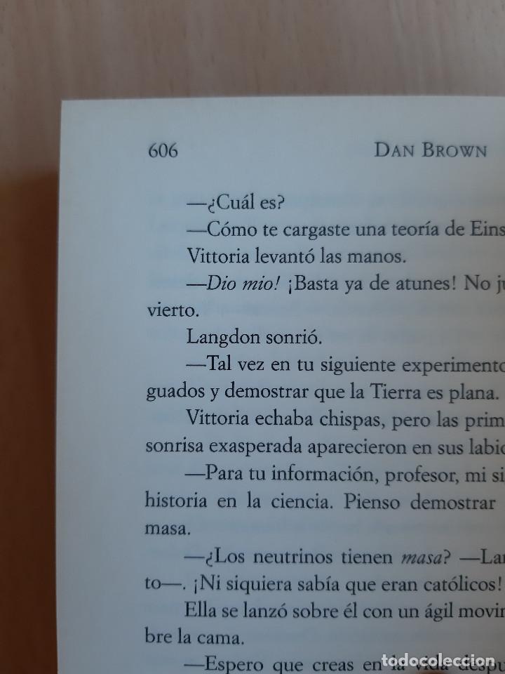 Libros de segunda mano: Angeles y Demonios. Dan Brown. - Foto 4