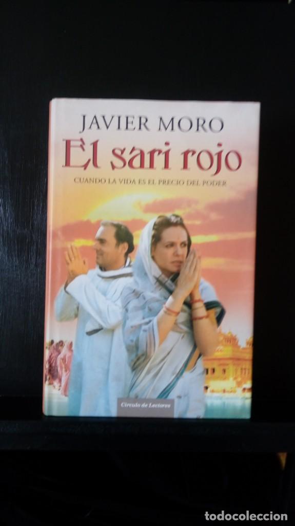 Libros de segunda mano: El Sari Rojo,Javier Moro - Foto 1