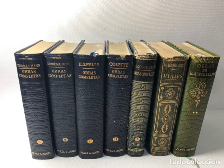 Second hand books: LOTE DE 7 TOMOS LITERATURA &middot;&middot;&middot; VARIOS NUMEROS &middot;&middot;&middot; VER DESCRIPCION Y FOTOGRAFIAS ADICIONALES