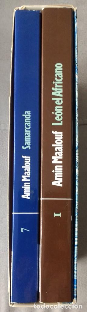 Libros de segunda mano: Samarcanda y Leon el Africano, de Amin Maalouf - Foto 2