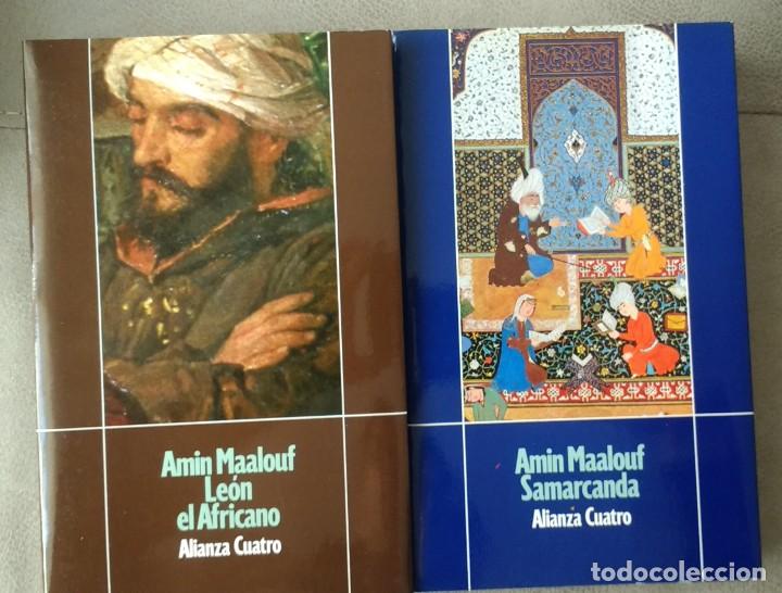 Libros de segunda mano: Samarcanda y Leon el Africano, de Amin Maalouf - Foto 3
