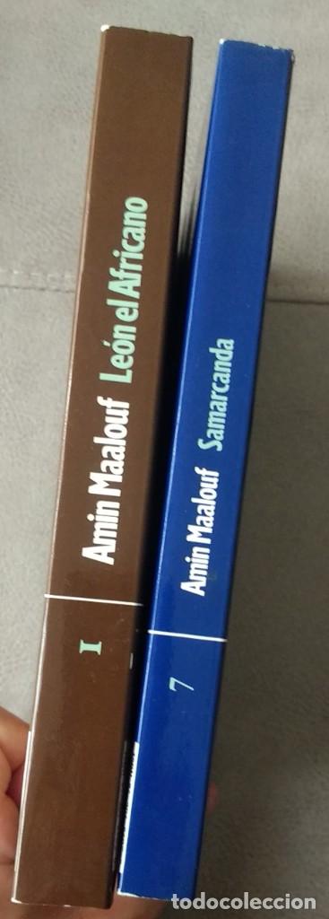 Libros de segunda mano: Samarcanda y Leon el Africano, de Amin Maalouf - Foto 5