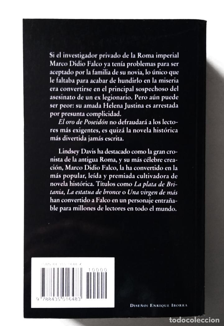 Libros de segunda mano: El oro de Poseid&oacute;n | Davis, Lindsey | EDHASA, 2000 - Foto 5