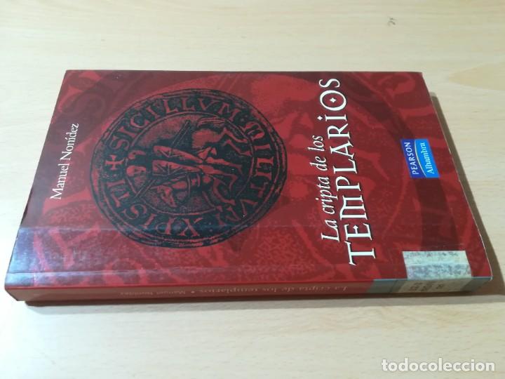 Libros de segunda mano: LA CRIPTA DE LOS TEMPLARIOS - MANUEL MONIDEZ - PEARSON P+306 - Foto 1
