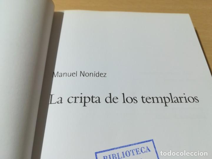 Libros de segunda mano: LA CRIPTA DE LOS TEMPLARIOS - MANUEL MONIDEZ - PEARSON P+306 - Foto 8