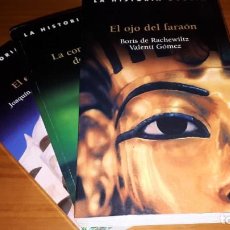 Libros de segunda mano: LOTE 3 LIBROS DE NOVELA HISTÓRICA - COLECCIÓN LA HISTORIA OCULTA - 2006.. Lote 120799367