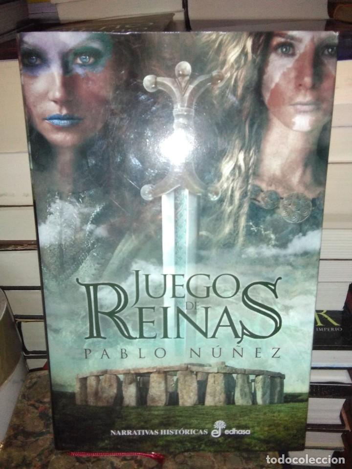 Libros de segunda mano: PABLO NU&Ntilde;EZ.JUEGO DE REINAS.EDHASA