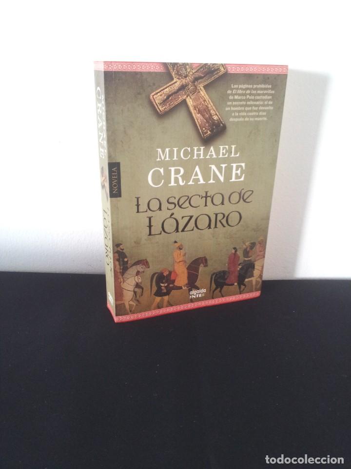 Libros de segunda mano: MICHAEL CRANE - LA SECTA DE LAZARO - EDICIONES ALGAIDA 2014 - Foto 1