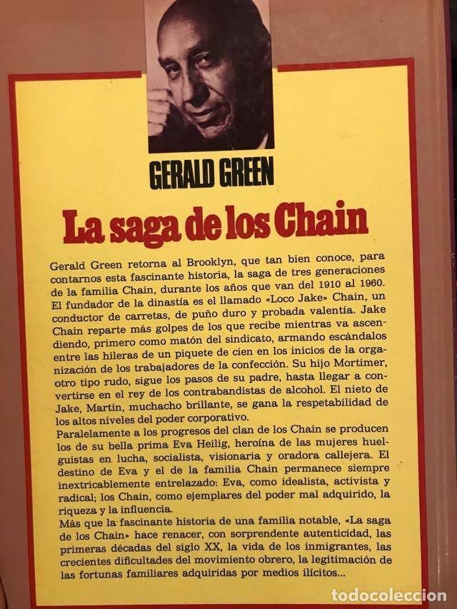 Libros de segunda mano: La saga de los Chain. Gerald Green - Foto 2