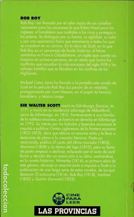 Libros de segunda mano: Rob Roy / Walter Scott - Foto 2