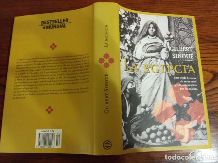 Libros de segunda mano: LA EGIPCIA.- GILBERT SINOU&Eacute;. - Foto 2