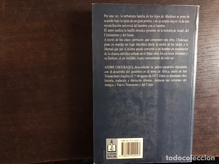 Libros de segunda mano: Mois&eacute;s. Andr&eacute; Chouraqui - Foto 2