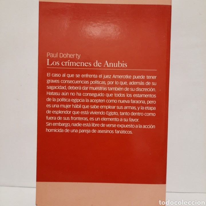Libros de segunda mano: Los cr&iacute;menes de Anubis - Foto 2