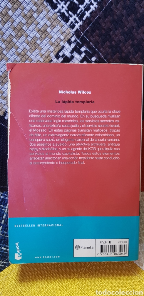 Libros de segunda mano: Libro LA L&Aacute;PIDA TEMPLARIA - Foto 2