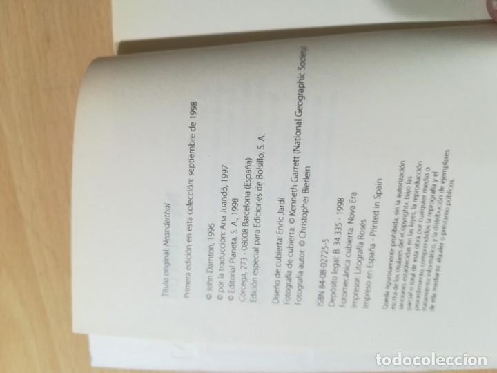 Libros de segunda mano: NEANDERTAL / JOHN DARNTON / BOOKET / E207 - Foto 6