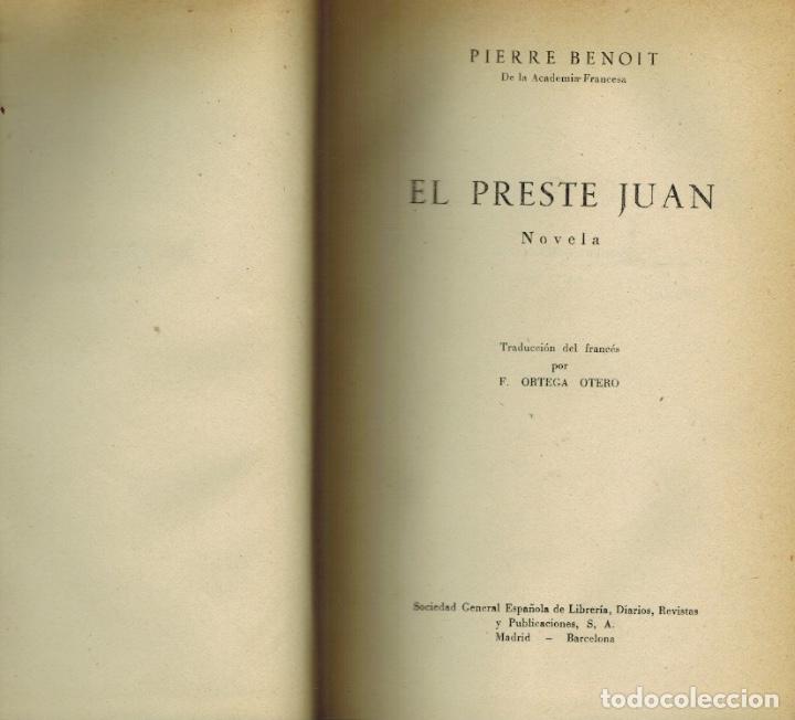 Libros de segunda mano: EL PRESTE JUAN - Foto 1