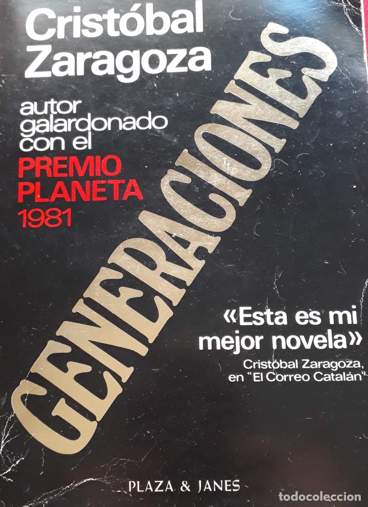 Libros de segunda mano: &ldquo;Generaciones&rdquo; de Crist&oacute;bal Zaragoza - Foto 1