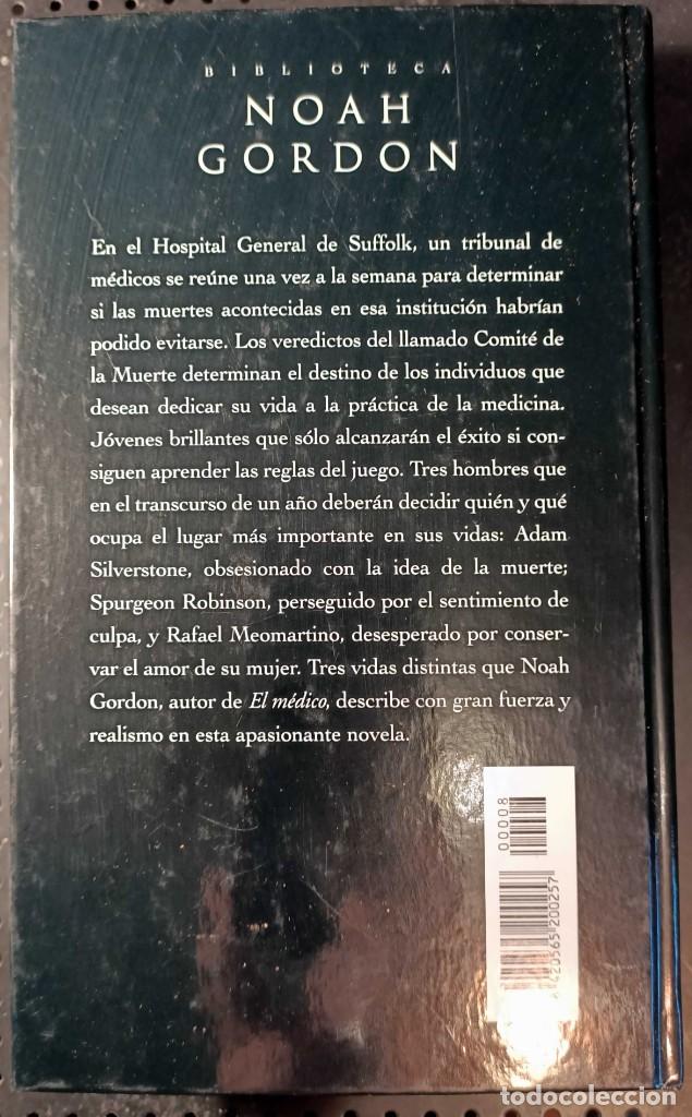Libros de segunda mano: Libro: El Comit&eacute; de la Muerte de Noah Gordon, Ed. Ediciones B, 2003 - Foto 5