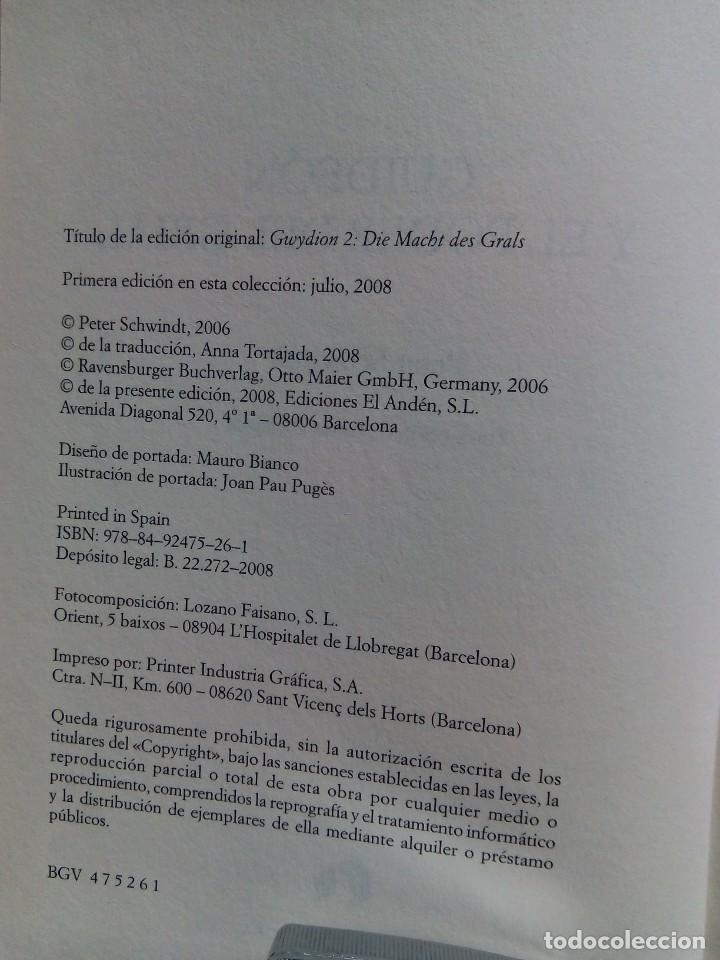 Libros de segunda mano: GUIDE&Oacute;N Y EL PODER DEL GRIAL / PETER SCHWINDT - Foto 5